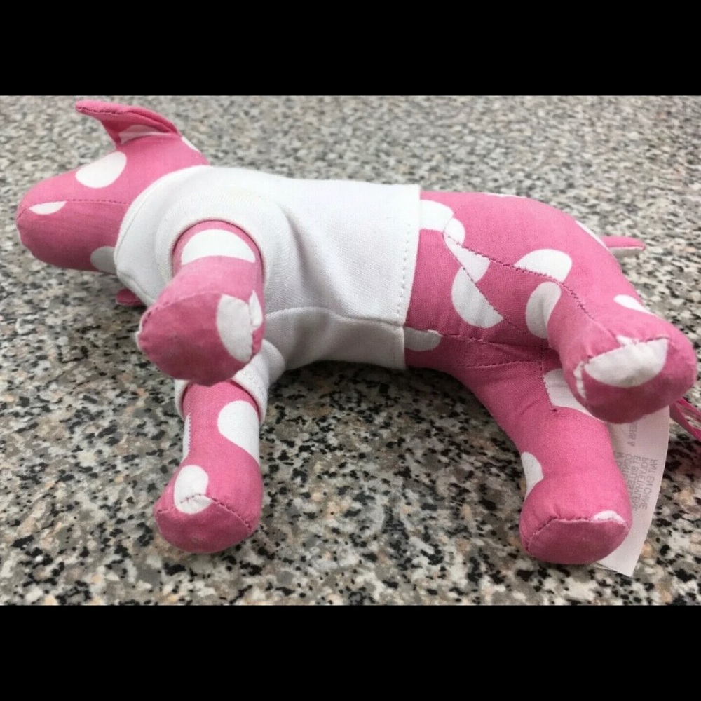 Victoria’s Secret PINK RARE CANADA POLKA DOT DOG HTF - Picture 6 of 10